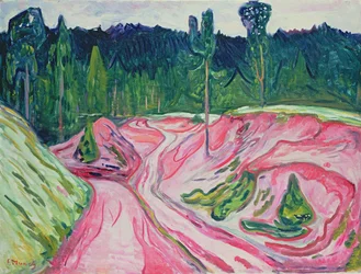 Forest in Thuringia, c. 1904